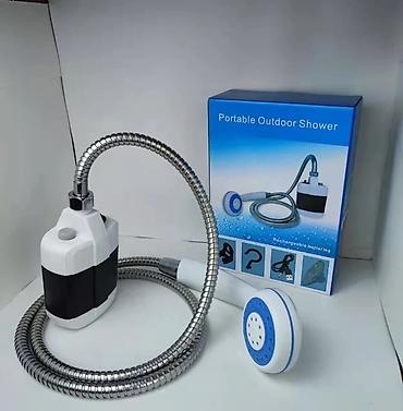 Ovçuluq və balıqçılıq: Zaryadkali piknik dusu Piknik ucun zaryadkali dus teze mallar 🔺usb ile — 4