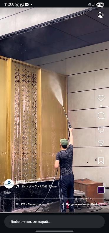 Фасадные работы: Профессиональная мойка фасадов зданий - Очистка фасадов АЗС, складов — 5