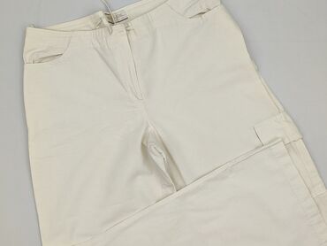 Women's Clothing: Material trousers for women, size M (EU 38)