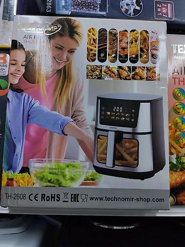 cak: Аэрофритюрница TechnoMir TH-2608 - Электронная панель с дисплеем и — 1