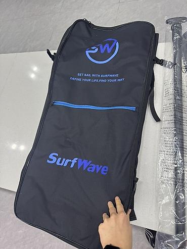 Лодки и комплектующие: Надувной SUP-набор SurfWave (полный комплект для сапсерфинга) аренда — 14