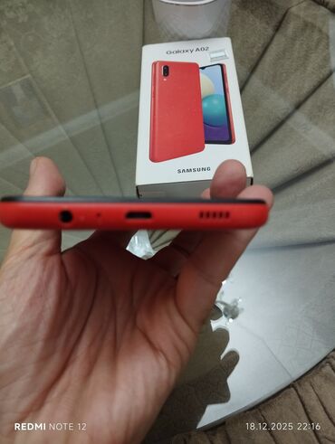 Samsung: Samsung Galaxy A02, rəng - Qırmızı, İki sim kartlı — 6