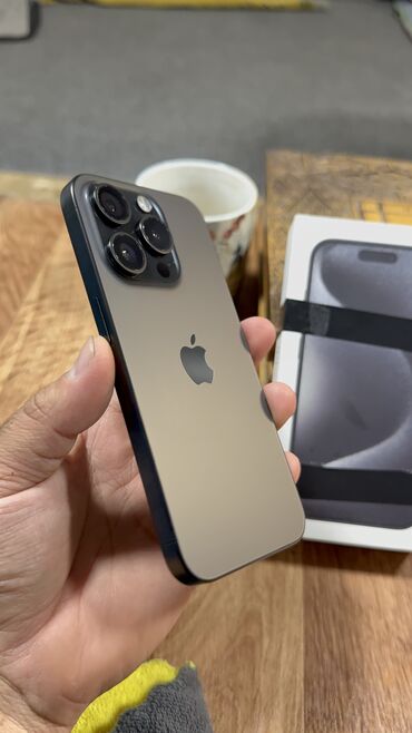 Apple iPhone: IPhone 15 Pro, Б/у, 256 ГБ, Кабель, 88 % at lalafo.kg — 5 Apple iPhone: IPhone 15 Pro, Б/у, 256 ГБ, Кабель, 88 % — 5