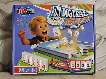 Настольная игра Fun Digital Mahjong — комплект из 144 фишек для