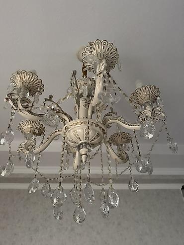 Люстры: Набор классических светильников в едином стиле: потолочная люстра и — 5