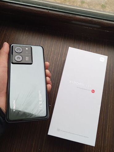 Мобильные телефоны: Xiaomi, 13T, Новый, 256 ГБ, цвет - Черный, 2 SIM