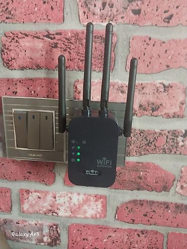 sunursuz wifi: Güclü Wi‑Fi siqnal gücləndirici (WiFi Repeater) Xüsusiyyətlər: - 2.4 — 5