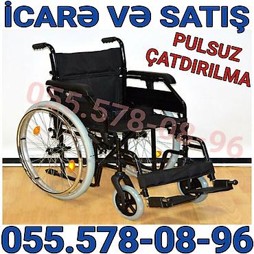 el arabası: Müxtəlif ehtiyaclar üçün əlil arabalarının icarəsi və satışı. Model — 1