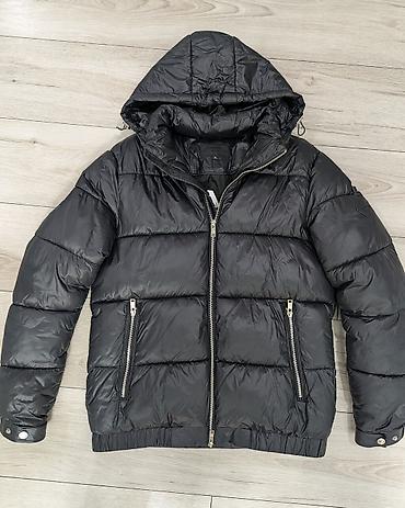 кожаная куртка мужская: Мужская куртка, XL, Prada, Новый, цвет - Черный — 1