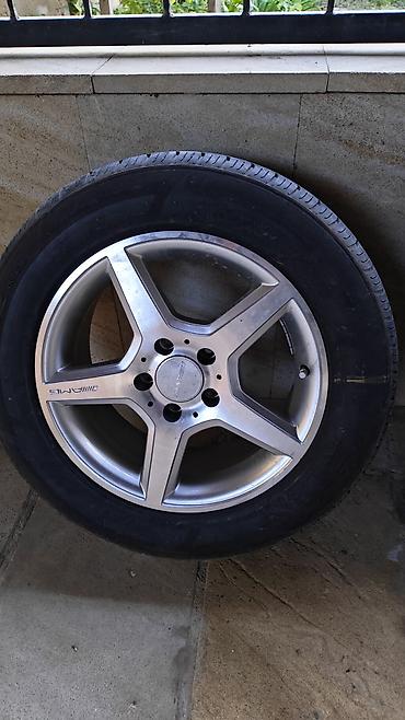 teker 225 45 17: Mersedes ucun.original Apollon amg disq tekerle birlikdə 1 ay — 2