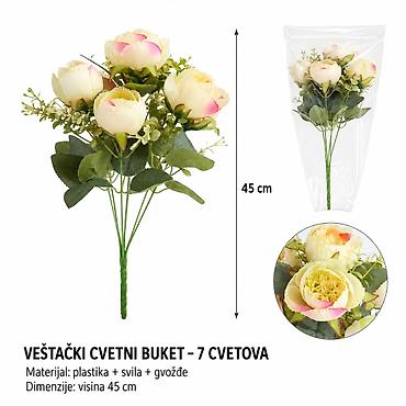 KMT Komada mala veštačka saksijska za žuta – Kmt style (SKU: 710529
