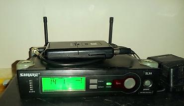 gsm сигнализация для авто: Shure SLX4 + SLX1 simsiz mikrofon sistemi - Brend/model: Shure SLX4 — 1