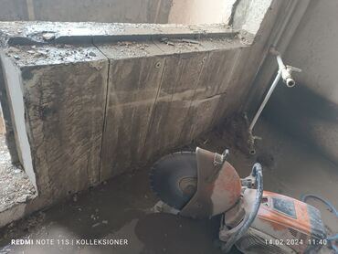 Beton işləri: #Betonkesme #betondeşmə Beton kubik kərpic - dən kəsim deşim — 25