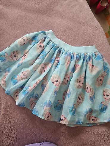 farmerke sorc: Očuvana dečija suknjica H&M x Disney “Frozen” (Elsa) - Brend — 1