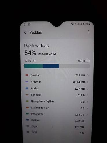 telefon samsung a10: Samsung Galaxy A10, 32 GB, rəng - Qara, İki sim kartlı — 10