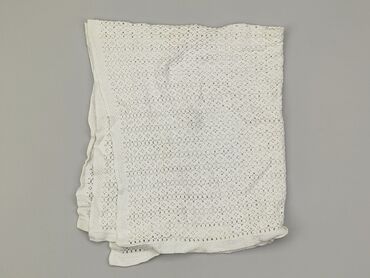 Tekstylia: Obrus 77 x 66, kolor - Biały, stan - Dobry