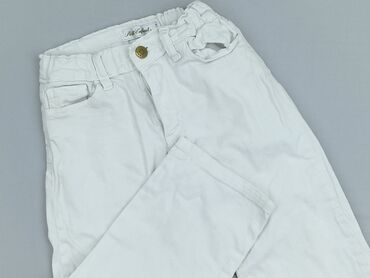 dsquared2 white jeans: Spodnie jeansowe, 3-4 lat, 98/104, stan - Bardzo dobry