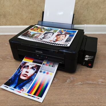 196 объявлений | lalafo.kg: Цветной принтер 3в1 мфу копирует, сканирует, печатает, epson L350 с