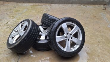 teker satsi: İşlənmiş Disk təkər Mercedes-Benz 255 / 45 / R 18, 5 Boltlu