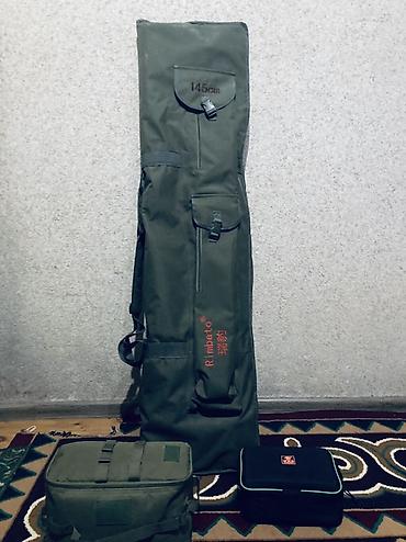 Рыболовная оснастка: Карповый комплект: удилища + большие безынерционные катушки Состав: - — 6