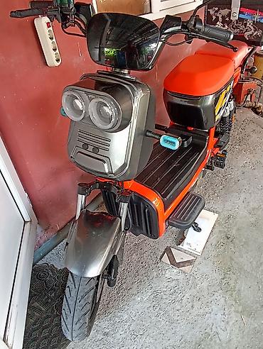 Mopedlər,skuterlər: Şəhər içi rahat və səssiz gediş üçün elektrik skuter - Rəng: parlaq — 2