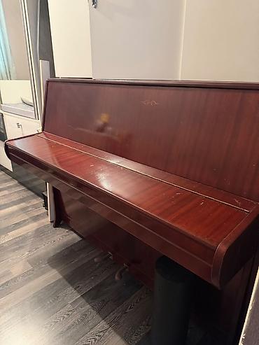 Спорт и хобби: Upright pianino – Юность ) modeli - Korpus: parlaq tünd qəhvəyi taxta — 5