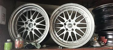 Диски: BBS stili çoxşüalı yüngül lehimli disk cütü - Ölçü: təxmini 19" — 1
