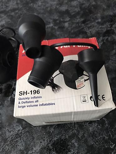 elektrik naqil: AC Electric Air Pump SH-196 – şişirdici/boşaldıcı - Gərginlik: AC — 1