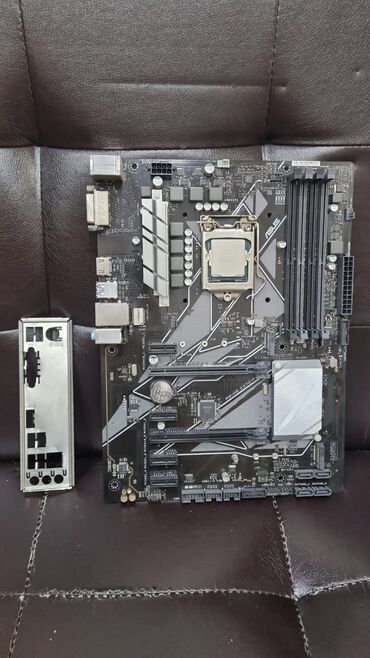 материнские платы комплект: Материнская плата, Б/у, Asus, LGA1151, ATX, Для ПК