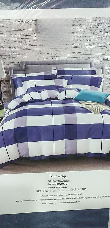 plisani: Posteljina - komplet za jednu osobu 160x210cm 🛏️ Komplet posteljina za — 1
