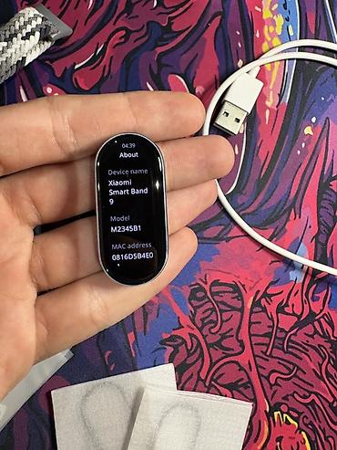 smart qolbaqlar: İşlənmiş, Smart qolbaq, Xiaomi, Bluetooth, rəng - Gümüşü — 2