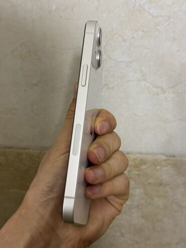 Apple iPhone: IPhone 14 Plus, Б/у, 128 ГБ, Белый, Защитное стекло, Чехол, 86 % — 5