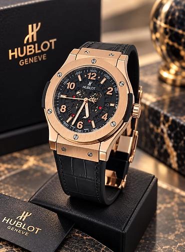 Qol saatları: Yeni, Qol saatı, Hublot, rəng - Qara — 6