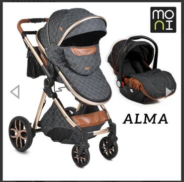 jaknice za bebe: Moni Alma kombinovana kolica 3u1. Kolica su korišćena jako kratak