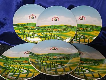 Kuhinjski setovi: Tanjiri 1 novi Birra Moretti porcelanski. Novi tanjiri,slika 7 sa — 5