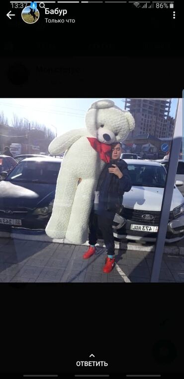 Подарки и сувениры: Мишки продаётся… номер вотсап сначала один день раньше пазвоните — 11