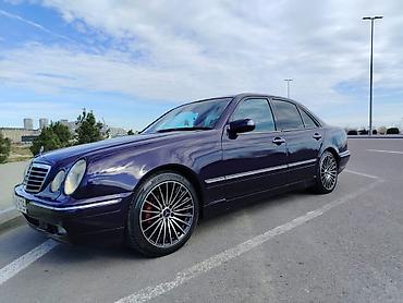 bmw m3 e92: Mercedes-Benz E-Class (W210) sedan Xarici - Tünd bənövşəyi rəngli — 6