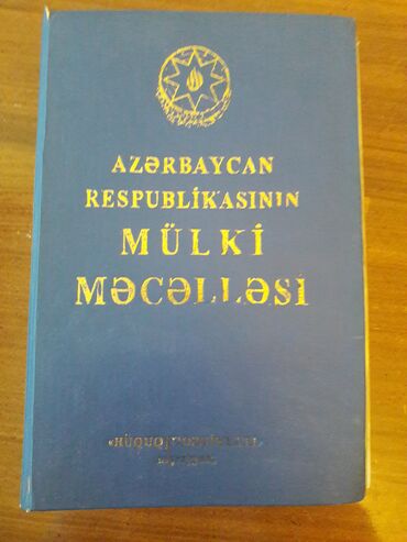 cinayet mecellesi kitabi: Mülki məcəlləsi. 2005 il. Yaxsi veziyyetde