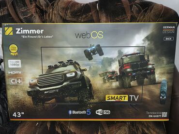 macbook çanta: Телевизор Zimmer 43" FHD (1920x1080)
