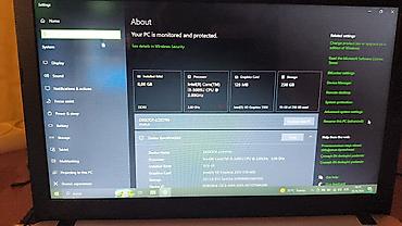 asus: ASUS noutbuk satılır. Əsas xüsusiyyətləri: - Prosessor: Intel Core — 4