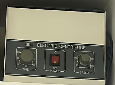 Laboratoriya avadanlığı paketi 1) 80-1 Electric Centrifuge - Mexaniki