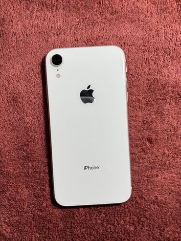 айфон xr цена в бишкеке бу: IPhone Xr, Колдонулган, 128 ГБ, Ак