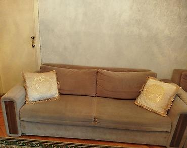 divan restoran: Çevrilən divan (yatak funksiyalı), qəhvəyi rəng. uzunluğu:225 eni:95 — 2