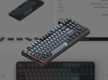 logitech mx: Клавиатура, Dark Project, Механическая, Проводное подключение, Размер: 80% — 6