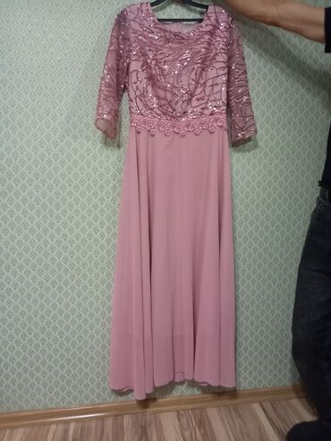 qış donu: Вечернее платье, Макси, XL (EU 42)