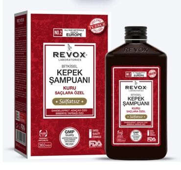 amino protein: Revox Bitkisel Kepeğe Karşı Etkili Şampuan / 360 Ml. Tuzsuz, Sülfatsız