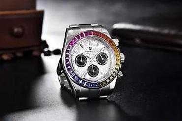 Ručni satovi: PAGANI DESIGN PD-1644 Sport - 40mm - RAINBOW - Rolex Daytona Potpuno — 7