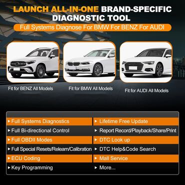 Alati za automobile: Novo - LAUNCH X431 CRE Elite V2.0 BBA za BMW, Benz, Audi Novo - — 14