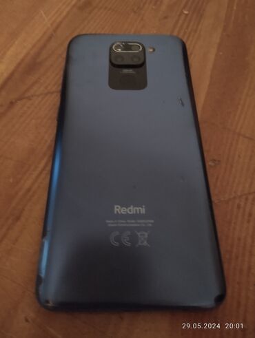 xiaomi mi3: Xiaomi Redmi 9 Prime, 64 ГБ, цвет - Синий, 
 Битый, Сенсорный, Отпечаток пальца