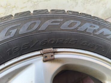 шины бу бишкек оптом: Колеса в сборе 195 / 60 / R 15, Зима, Комплект, Литые